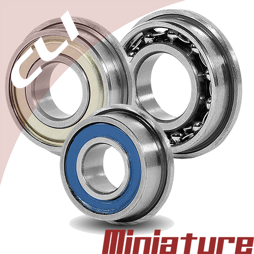 Original miniature bearings flanged stainless steel 402