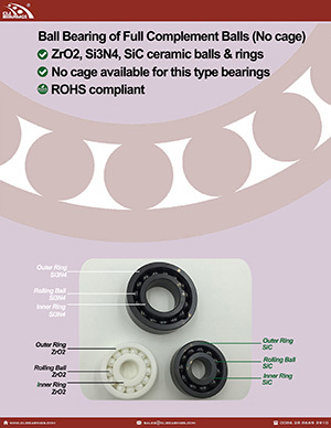 Original ceramic bearings fcb nw